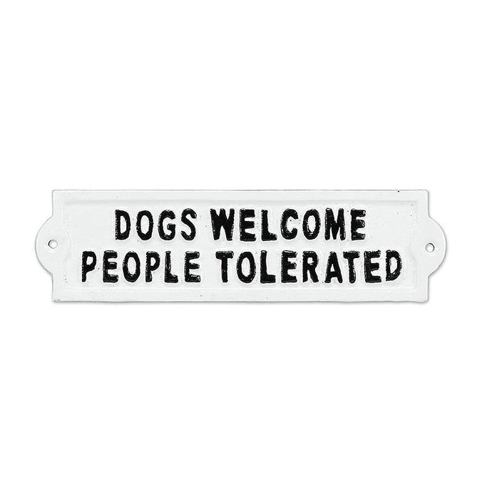Sign - Dogs Welcome....