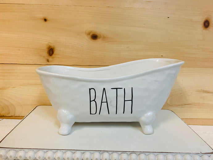 Rae Dunn Inspired Bath Tub