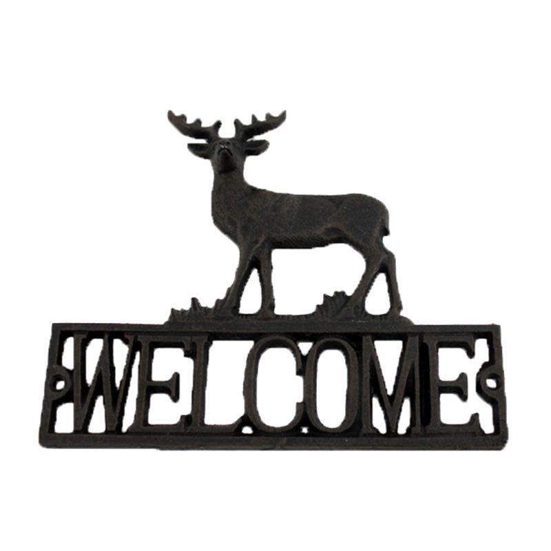 Deer Welcome  - Cast Iron