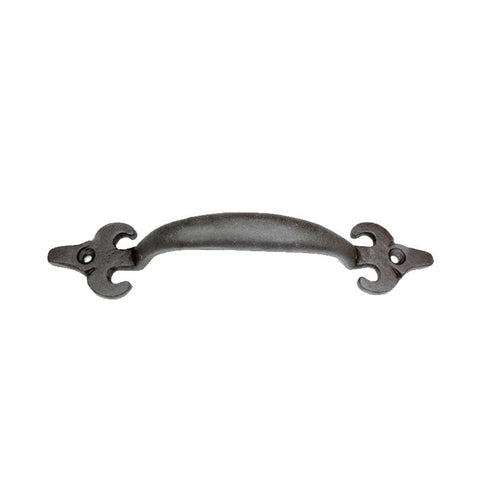 Cast Iron Fleurs De Lis Handle