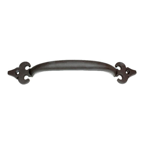 Cast Iron Fleur De Lis Handle - Large