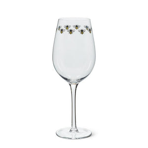 Bee Ring Wine Glasss