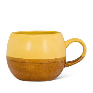 Yellow and Brown Mug