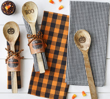 Load image into Gallery viewer, Halloween Set - Spoon and Dishtowel