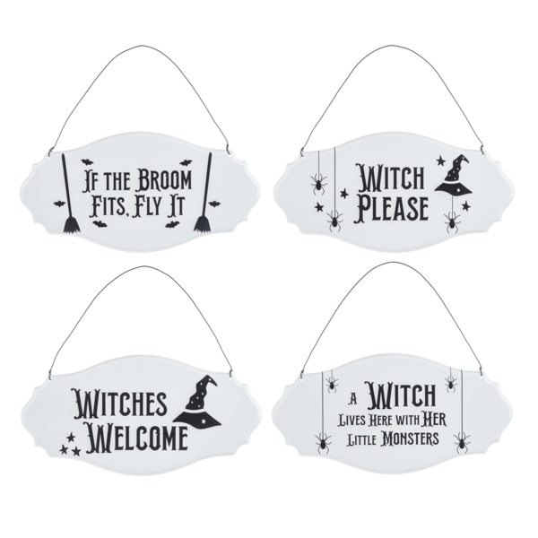 Witch Wall Sign - 4 Styles