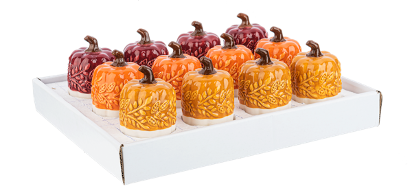 Fall Pumpkin Figurines