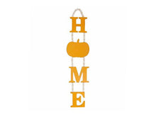 Load image into Gallery viewer, Hanging Home Pumpkin Sign