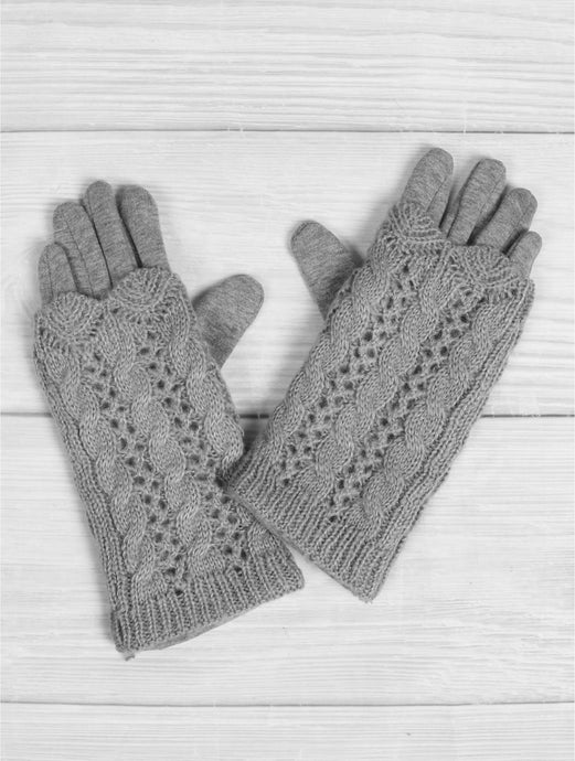 2 Layer Touch Screen Knitted Glove