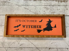 Load image into Gallery viewer, Framed Halloween Signs - Rectangle