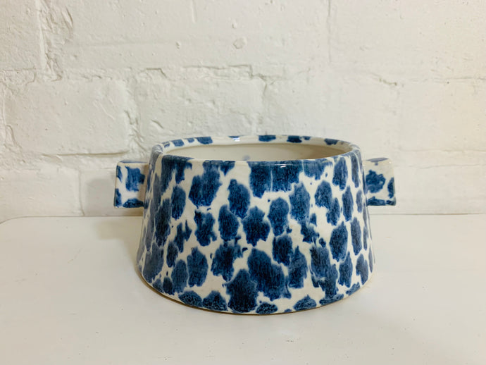 Blue Spotted Planter