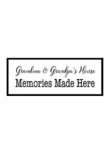 Grandma & Grandpa House Sign
