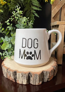 Fat Bottom Mug "Dog Mom"