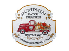 Load image into Gallery viewer, Pumpkin patch Tin sign