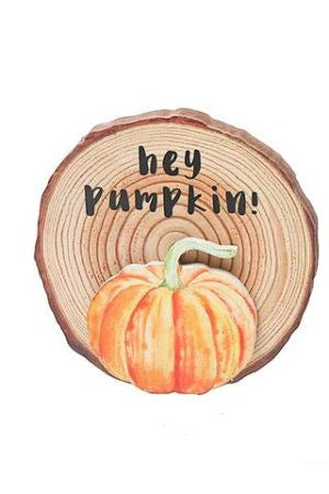 Hey Pumpkin Log stand