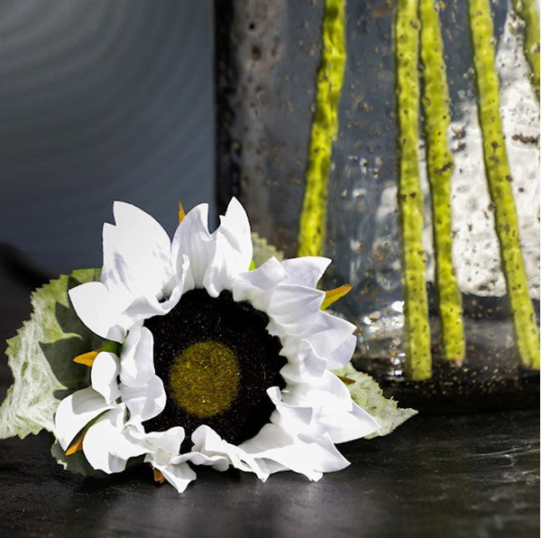 White Sunflower Real Touch