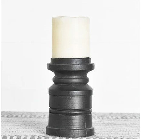 Black Candle Pillar