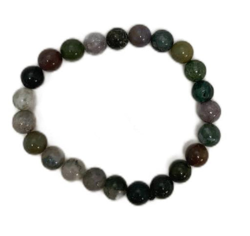 Indian Agate 8Mm Bracelet