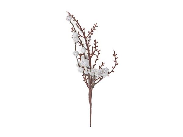 White Berry Frosted Twig