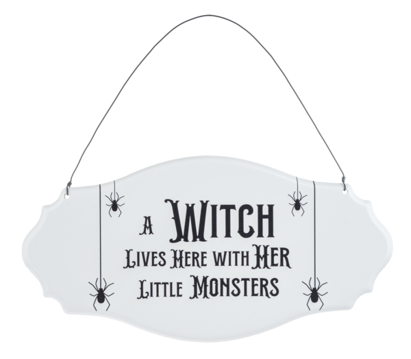 Witch Wall Sign - 4 Styles