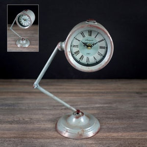 Metal Flex Arm Table Clock