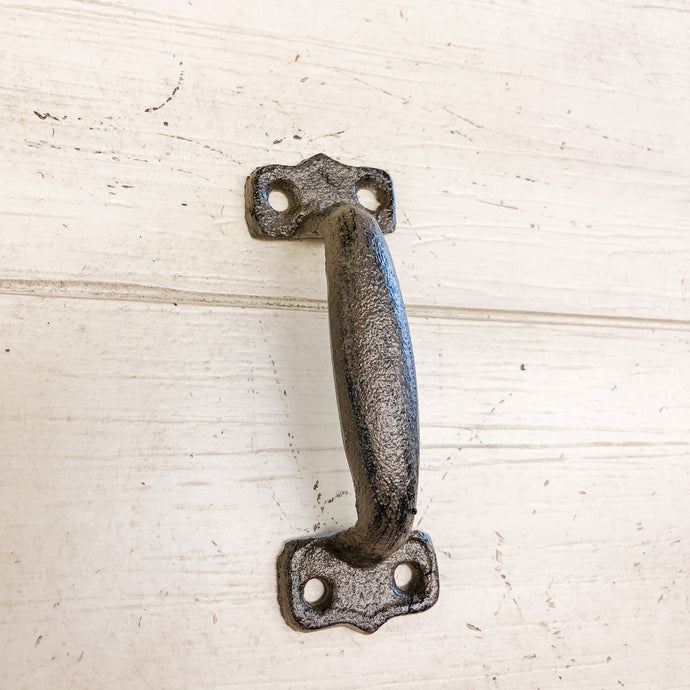 Cast Iron Drawer Pull--Rustic Brown