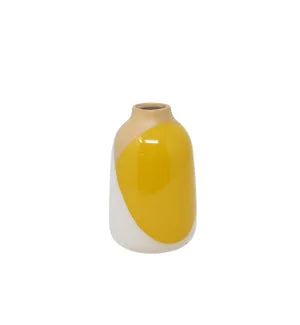 Vase Siero Mustard/Natural