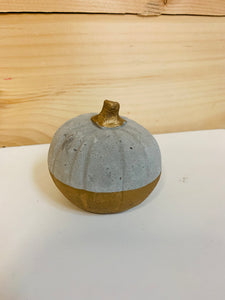 Cement Pumpkins/Acorns