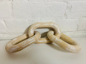 Decorative Wood chain  Link