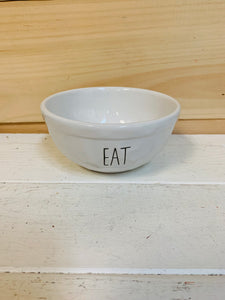 Rae Dunn Inspired "EAT" bowls