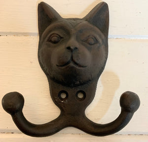 Cast iron Cat hook
