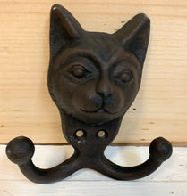 Load image into Gallery viewer, Cast iron Cat hook