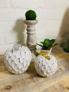 Ceramic Carved pear
