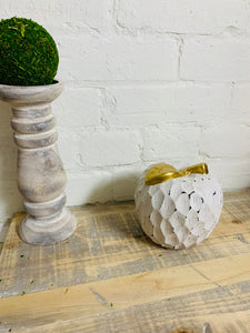 Ceramic Carved pear