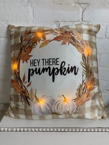 LED Fall Pillow