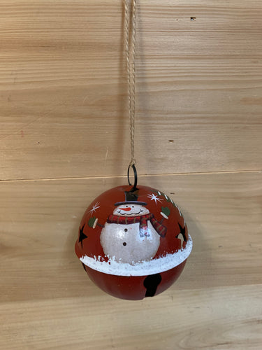 Large Painted Christmas Bells