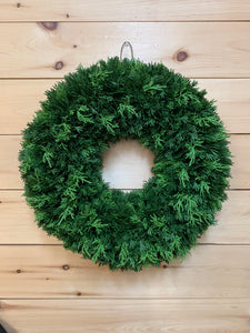 Real Touch Juniper Wreath
