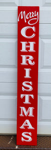 4 Foot Porch Sign Christmas/Winter