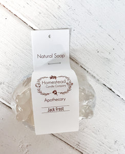 Homestead Lux Spa Massage Soap Bar--Winter/Christmas Scents