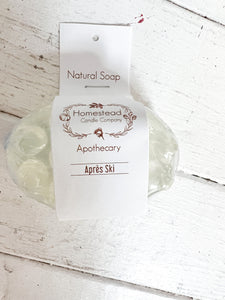 Homestead Lux Spa Massage Soap Bar--Winter/Christmas Scents