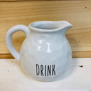 Rae Dunn Inspired Small Pitcher