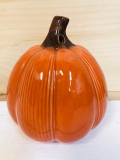 Large Ceramic Pumpkin