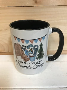 These are a Few of  My Favorite things - Blue Mug