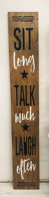 6ft Porch Sign - 