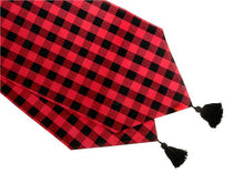 Load image into Gallery viewer, 54 Inch Cotton Buffalo Plaid Table Runner