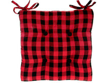 Load image into Gallery viewer, Buffalo Plaid Chair Pads