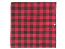Load image into Gallery viewer, Buffalo Plaid Paper Napkins - Pack of 20