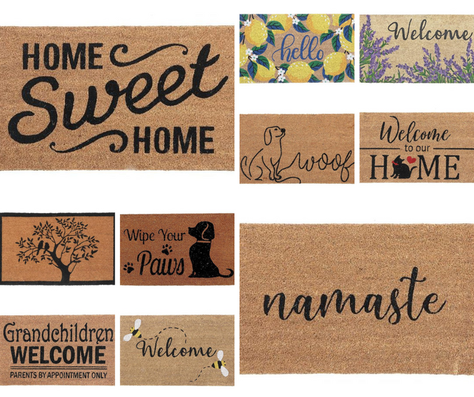 Coir Mats for Everyday (Nine Designs)