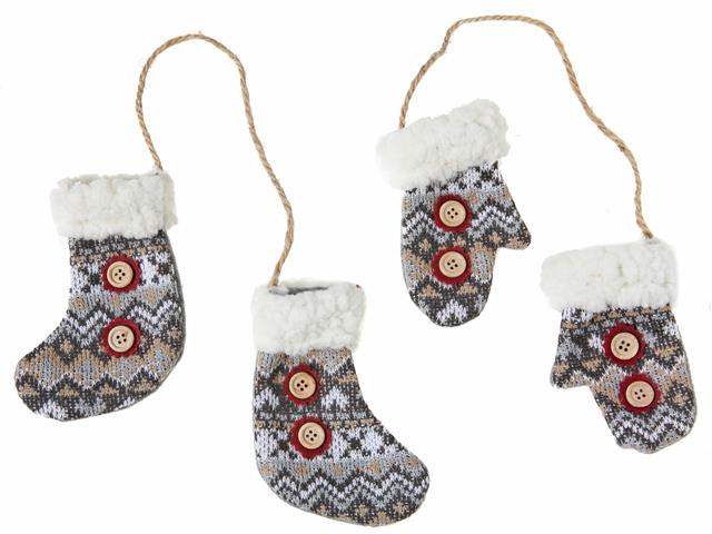Outback Nordic Knit Ornaments