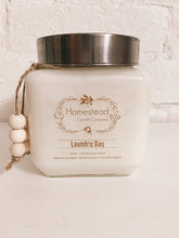 Load image into Gallery viewer, Laundry Day 18oz Soy Wax Homestead Candle Company