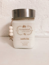 Load image into Gallery viewer, Laundry Day 12oz Soy Wax Homestead Candle Company